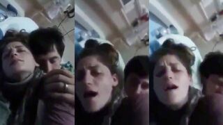 Irani hot wife asks husband fuck hospital bed